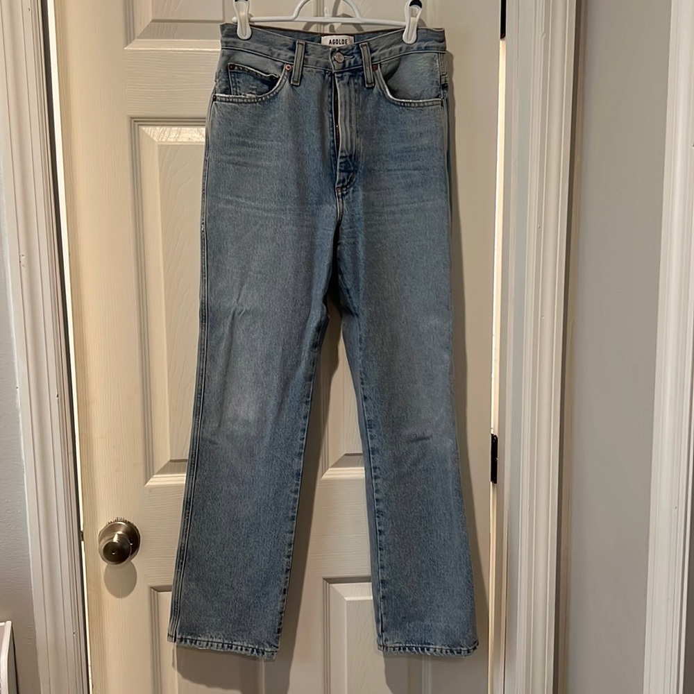 Agolde Pinch Waist High Rise Kick